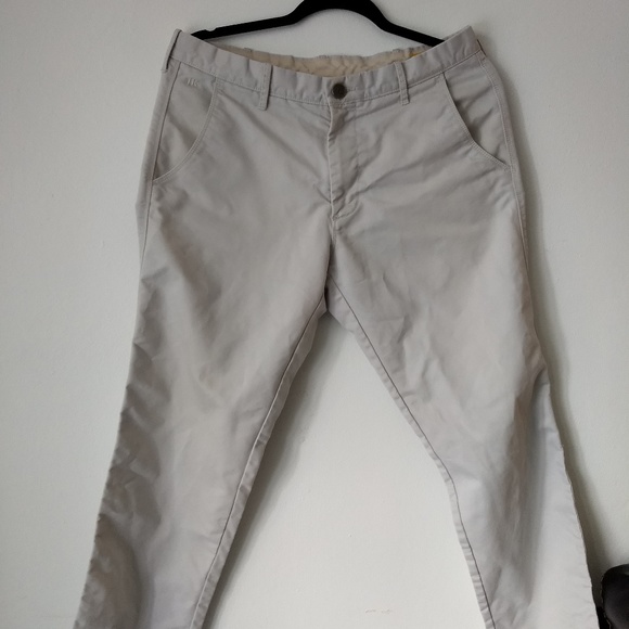 black mens khaki pants